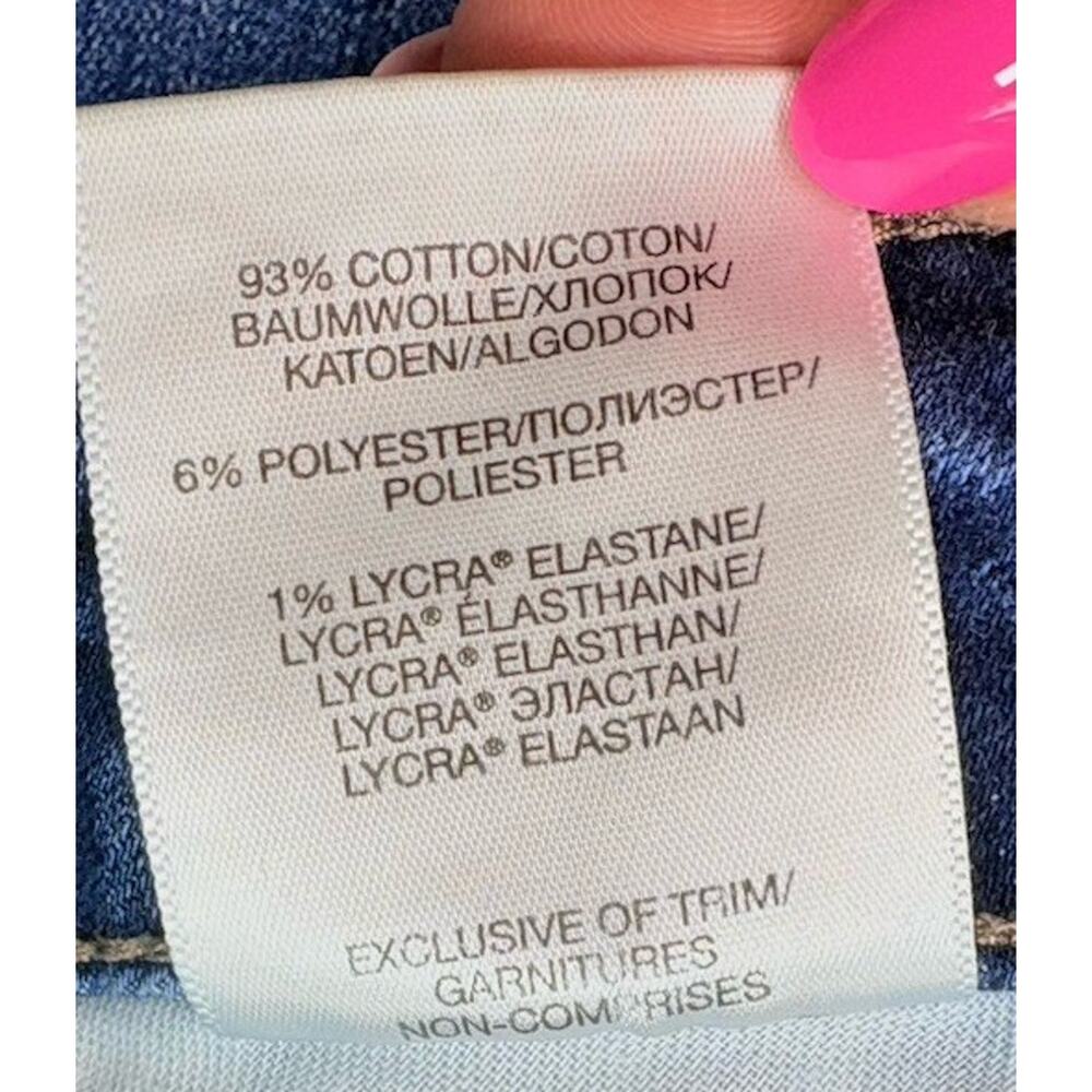 Silver Jeans Co Women’s Elyse Capri Jeans Medium Wash Plus Size 22 - Picture 7 of 9